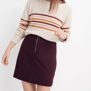 Madewell Fireside Mini Skirt